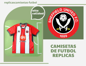 camiseta Sheffield United 2023 2024 replica